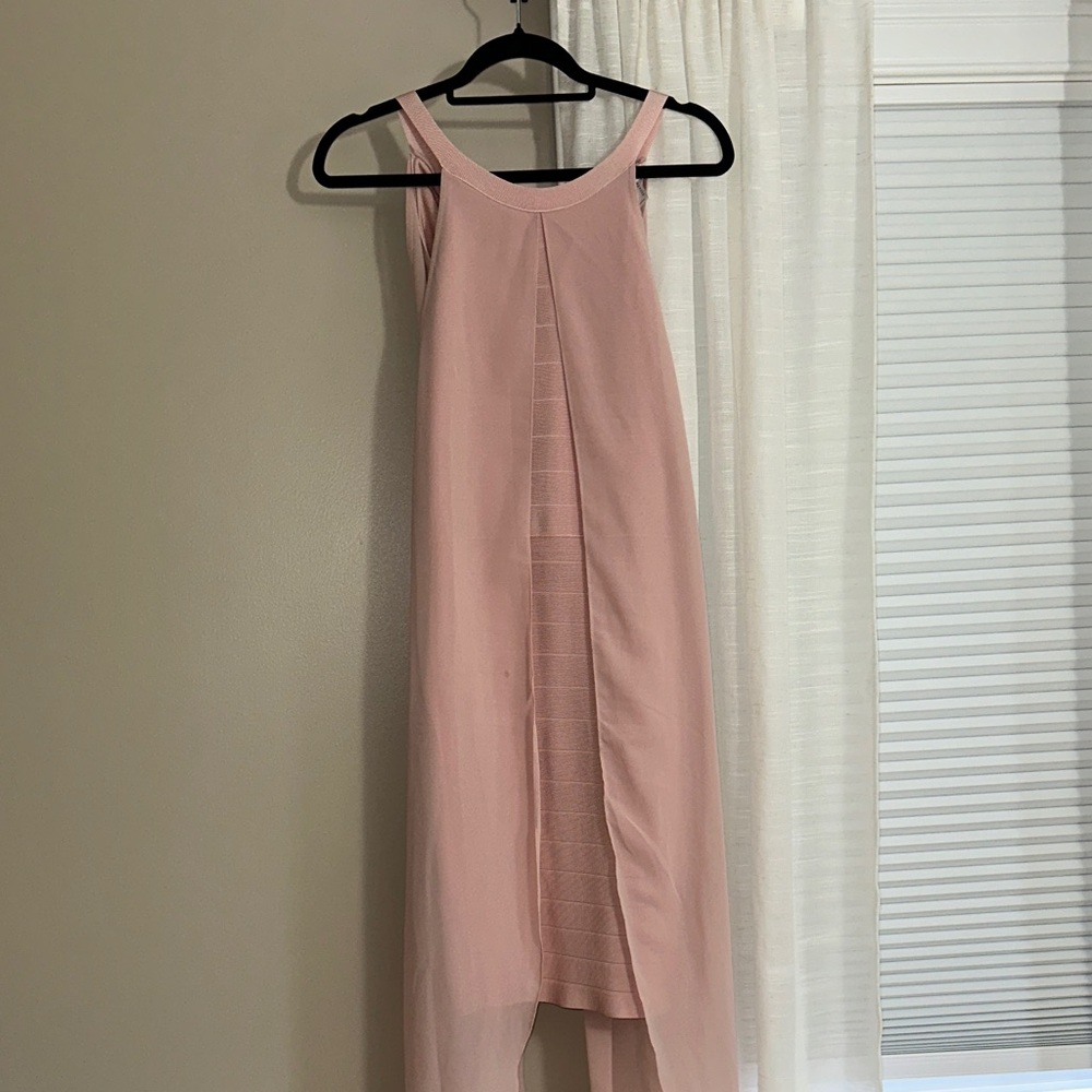 VENUS Blush High Low Dress
